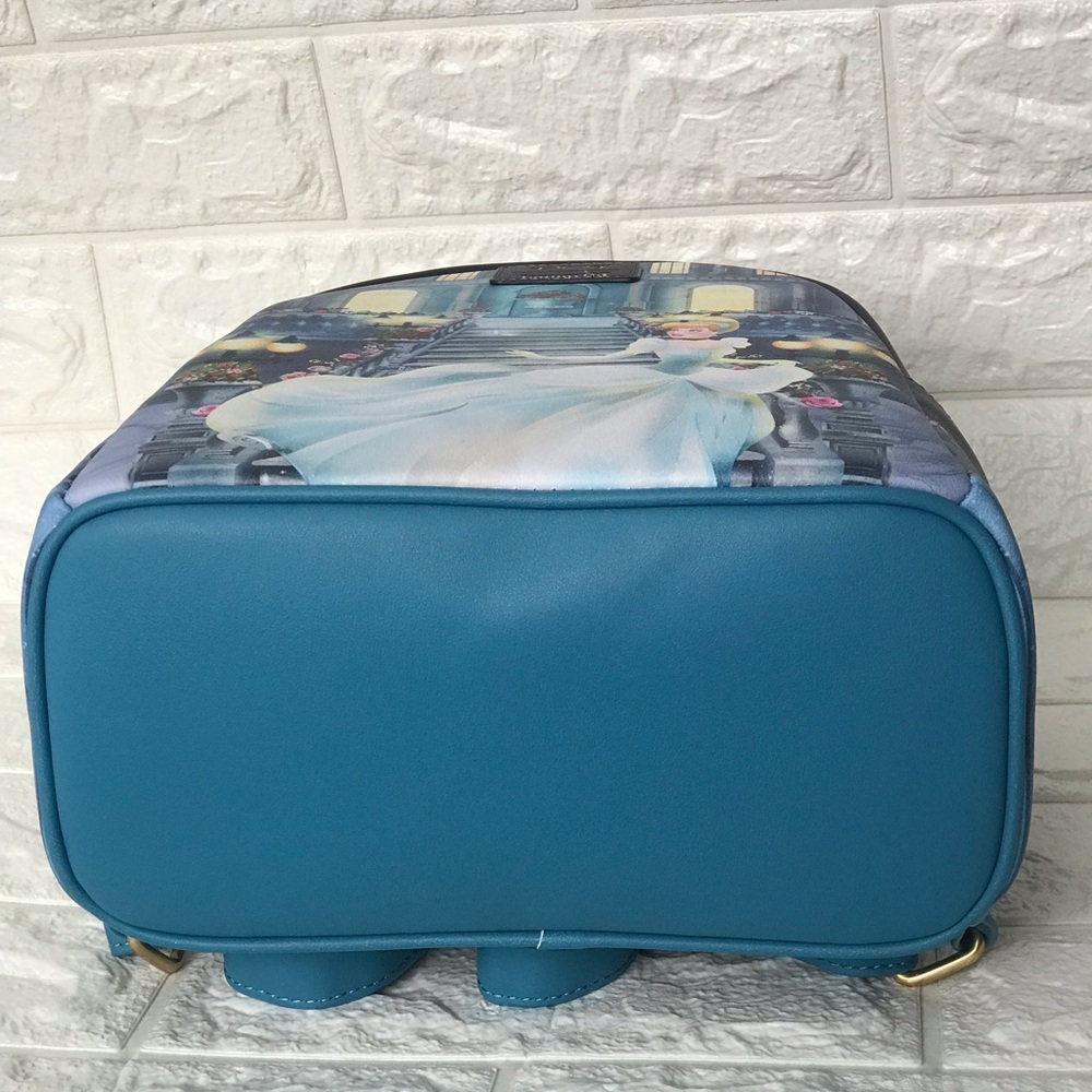 Disney x Loungefly Cinderella Mini Backpack - Blue - Picture 6 of 6